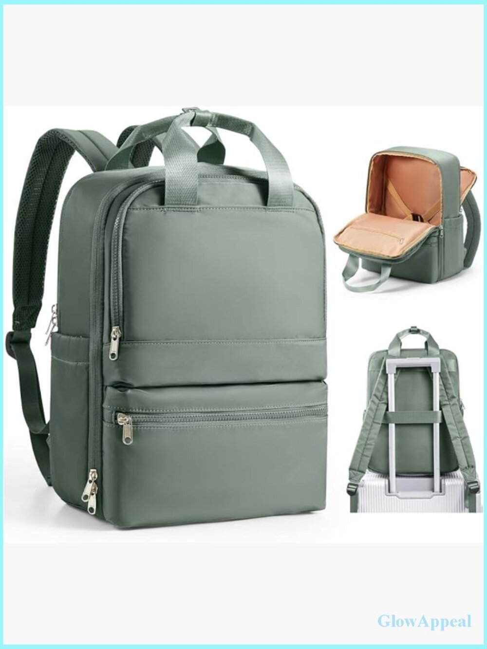 Small Travel Backpack Carry On Personal Item Under Seat Laptop Backpack
